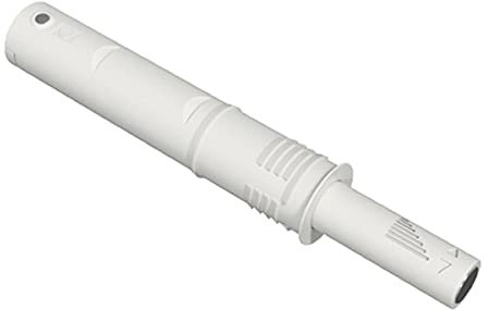 BULINO Chiusura Magnetica, Sistema Push to Open con Buffer, Chiusura silenziosa e silenziosa, for cassetti, Ante dell'Armadio, 2 Pezzi, Nero, Corto (Color : White, Size : Short)