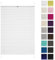 Rettika® Plissee mit Bohren, Breite: 70 cm, Höhe: 120 cm, Weiß, Fensterrollo Sonnenschutz, Plisseerollo innen, Rollo für Fenster mit Bohren