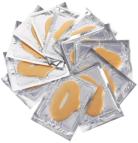 BESTYASH Maschere per Labbra Idratanti in Gel 25 Pezzi Collagene per Cura Notte, Esfolianti e Nutrienti, Cosmetici Donna per Labbra Delicate e Rigenerate in Inverno