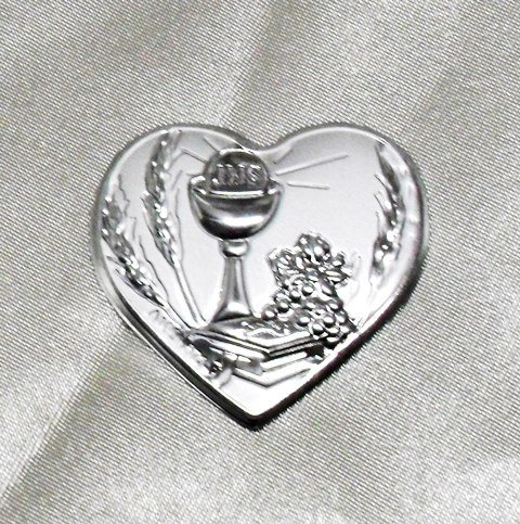 DLM24321 Calamite a Cuore con Calice della Comunione (24 Pezzi) bomboniera