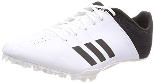 Adidas Adizero Finesse, Zapatillas de Atletismo Unisex Adulto, Blanco (Ftwbla/Negbás/Ftwbla 000), 45 1/3 EU
