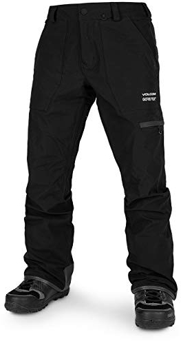 Volcom Herren Ski- Snowboardhose Stretch Gore Tex PNT, Größe:L, Farben:Black