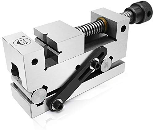 Toplionace SWT Étau D'angle Manuel de Haute Précision Pince Inclinée Pince Plate Meuleuse Étau Plat Étau D'angle ± 0,005mm 20CrMnTi Acier de Carburisation (QGJ80)