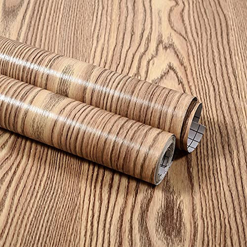 EYCFSJ Muebles Pegatina Espesar Grano De Madera De Nogal Renovación De Muebles Antiguos Estéreo 3D Impermeable Pvc Armario Armario Pegatina De Mesa 60CmX300Cm
