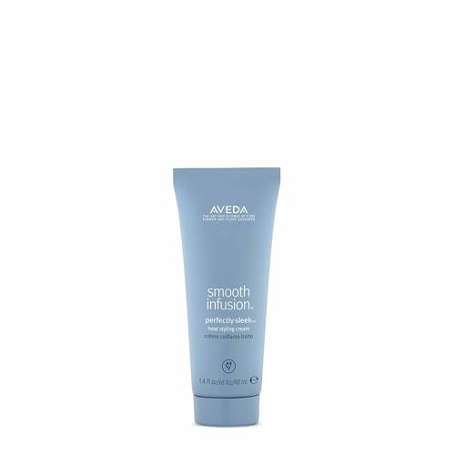 Aveda Smooth Infusion Perfectly Sleek | Heat-Activated Styling Cream | Curly & Coily Hair | Protects Against Frizz, Humidity & Heat | Silicone Free | 97% Naturally Derived*, 1.3 Fl Oz