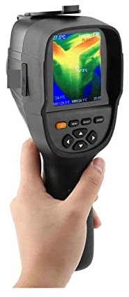 LERORA Termocamera HT-18/HT-19 Telecamera Termica IR Professionale Termocamera Ricaricabile ad Alta risoluzione 320 * 240 Test di Temperatura Industriale(HT-18)