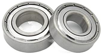 KYISOY Edelstahl S6801 ZZ ABEC-3 12 x 21 x 5 mm S6801ZZ Dünnschliff-Rillenkugellager S6801ZZ Kugellager S61801ZZ (Color : 10PCS, Size : S6801ZZ ABEC-5)