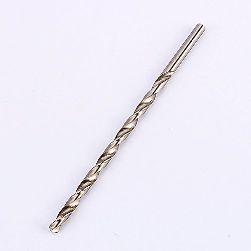 Kobaltbohrer, 8 Mm Schnellarbeitsstahl Spiralbohrer, 200 Mm Länge, Gerader Schaft, Schneckenbohrer für Gehärtetes Metall, Gusseisen, Edelstahl, Kunststoff