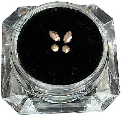 4 Stück Zahnsteine, Kristallsteine für Zähne, Kristallsteine für Zähne, Kristallschmuck für Zähne, kleine reflektierende Edelsteine für Zähne