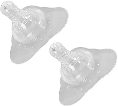 BIUDECO Silikon Stillschild 2 Stück Für Stillende Frauen Frei Mit Gebogener Konkaver Form Für Besseren Milchfluss Und Sicheren Sitz