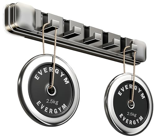 Kleiderhaken Klappbar ohne Bohren, Garderobenhaken mit Saugnapf Haken, Gaderobe Wand mit Klappbar 5 Haken, Moderne Garderobenleiste Platzsparende für Badezimmer Schlafzimmer Wohnzimmer Küche(Grau)