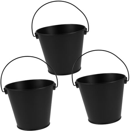 Toyvian 3pièces Seau à Graisse pour Barbecue Seau à Graisse pour Gril Collecteur Huile Accessoire Pratique pour Cuisson Extérieur