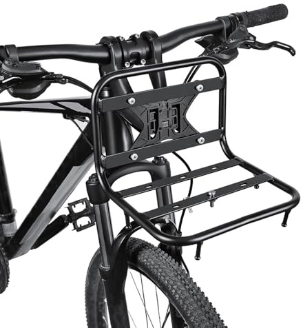 Portapacchi per bicicletta da bicicletta, portatore robusto a sgancio rapido, supporto per carichi da bicicletta, per ragazze, ragazzi, donne, uomini, mountain bike e ciclismo