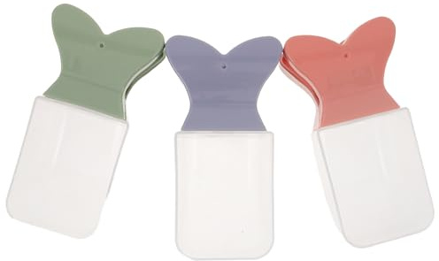 WEKAMOS 3 Piezas Taza de medición de Comida para Perros Pala medidora para Perros Cuchara de medición de Alimentos para Mascotas Cucharada de Comida para Gatos para Gatos