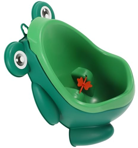 PAMINGONO Orinatoio per Ragazzo Ragazza Sospeso Design a Cartoni Animati, Vasino da Appendere per Addestramento al Vasino in Bagno per Ragazzi Piccoli Stile Casuale
