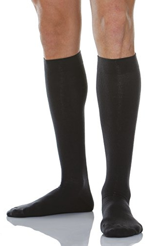 Relaxsan 920-new (Humo 4/L) Calcetines hasta la rodilla contenitivo compresión graduada 22-27 mmHg algodón Unisex