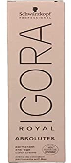 SCHWARZKOPF Igora Royal Absolutes Permanent Anti-Age Color Creme 7-460 Mittelblond Beige Schoko Natur 60 ml
