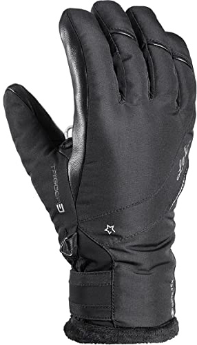 LEKI Damen Snowbird 3D GTX Handschuhe, schwarz, EU 6