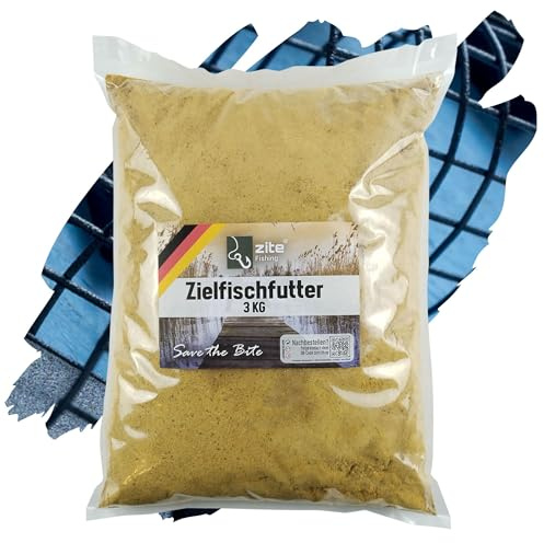Cite Fishing Feeder målfiskfoder färdig blandning – dynamiskt matfoder – 3 kg fiskfoder snabbverkande – optimal sugeffekt och fina partiklar