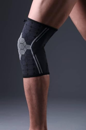 Rodilleras de compresión para mujeres/hombres, rodilleras de compresión para desgarro de menisco, rodilleras Linddert gran soporte para entrenamiento cruzado, levantamiento de pesas, levantamiento de