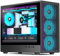 FOIFKIN X01 Boitier PC - 3 Ventilateurs PWM ARGB préinstallés, boitier PC MicroATX, radiateur 360 mm avec Type-C, Parties latérales en Verre Amovibles, Noir