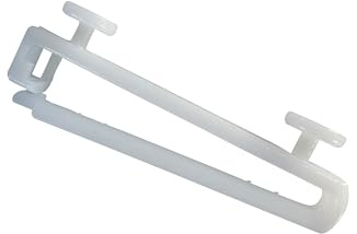 rewagi® Schlaufengleiter 50 mm – Ø 10 mm Kopf – verschließbar – für Innenlaufschienen 4 mm & 6 mm – Natur – 10 Stück