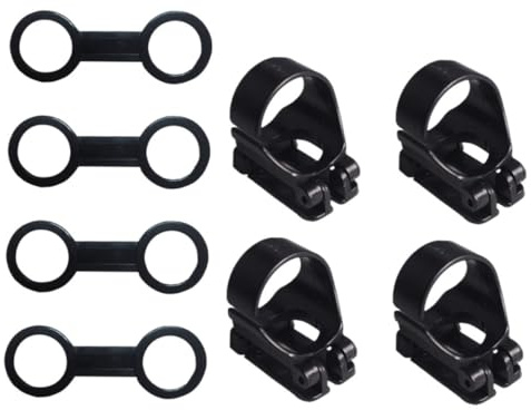ARTSEWPLY 3juegos Soporte Profesional para Tubos De Buceo Fijación De Accesorios De Buceo Duraderos y Flexibles Compatible Tubos Ovalados Ventilación