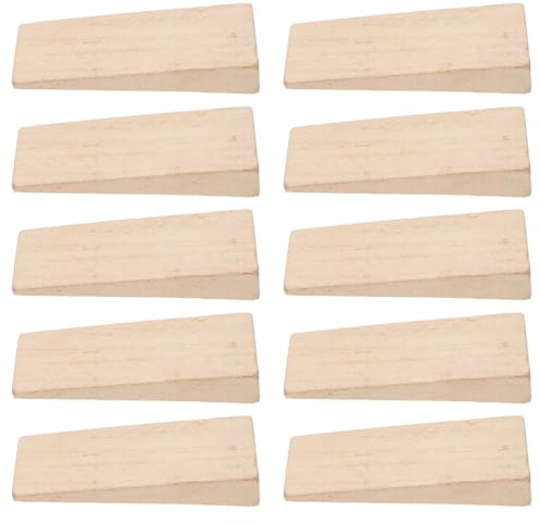 Toddmomy Lot de 10 cales de réparation de poignée en bois pour haches et marteaux - Cales en bois pour l'entretien des outils - Accessoires de fixation polyvalents