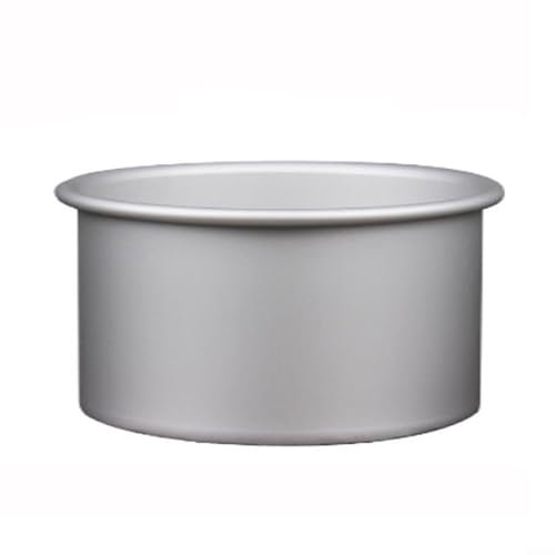 Horneado eficiente con el molde redondo de aluminio de 8 pulgadas sin diseño