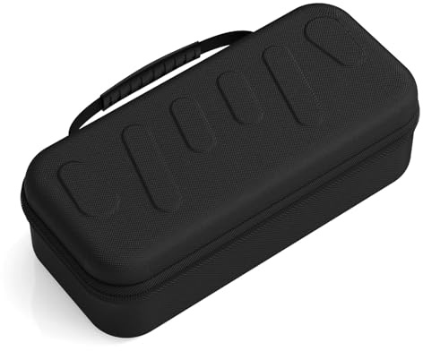 Custodia da Trasporto per ROG Ally X, Custodia Protettiva da Viaggio Rigida Antigraffio e Resistente all'acqua con Tasca in Rete per Console Portatile da Gioco e Accessori (BLACK)