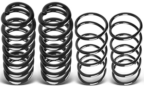 Frankberg 4x Muelles de chasis Muelles de suspensión Compatible con 607 9D 9U 2.2 16V 2.0 HDi 2004-2011 Replace#