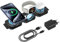Stazione di ricarica Mag-Safe per iPhone, caricabatterie wireless pieghevole 3 in 1 compatibile con iPhone 14, 13, 12, 11 Pro Max Plus, stazione di ricarica da viaggio per Apple Watch e AirPods