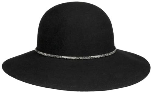 Mayser Voneva Wollhut Damenhut Wollfilzhut Schlapphut Damen - Made in The EU Herbst-Winter Winter - One Size schwarz