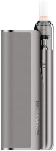 GEEKVAPE WENAX M Starter Pod Kit | Powerbank 2500mAh + GeekVape Wenax M1 Mini 16W 2ml Vaporizzatore | No e-liquid, No nicotine (Grigio Carbone-)