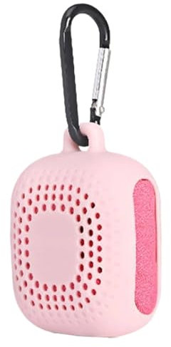 AYWTIUN Sporthandtuch Outdoor-Reise-Handtuch, schnelltrocknend, tragbar, weich, kaltes Sporthandtuch mit Silikontasche, Schutzhülle, Handtuch for Sport und Reisen(Pink)