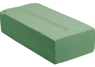 Oasis Floral Foam Block for Flower Displays – Premium Floristry Supplies for Decorative Artificial Flowers, Flower Arranging Accessories, and Craft Foam for Creative Designs
