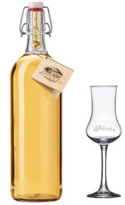 Prinz Alte Haselnuss 1,0 Liter + 1x Prinz Schnapskelch