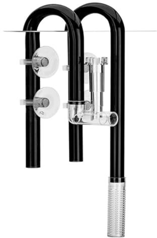 Luobannm Aquarium Inflow Outflow Skimmer Accessory Kit for Plant Tanks and Fishbowls, 16mm Pipes