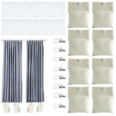 8 x per tende da esterno – Clip decorative pesanti, supporti di fissaggio per tovaglia, supporto per bandiere da giardino per pergolati, tende, capanne, gazebo, doccia, patio, tende da esterno