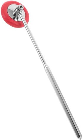 HAWILLOSCH Martello Medico Portatile in Lega Di Zinco, Martello Diagnostico Rotondo Per Riflessi Neurologici Impugnatura Ergonomica, Strumento Multifunzionale Per Esami Ospedalieri e Fisioterapia