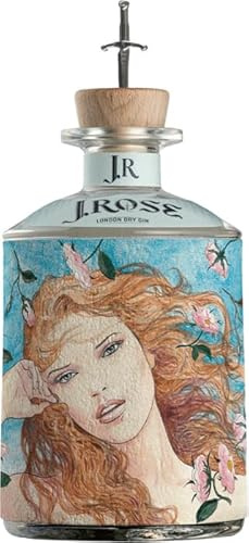 GIN J.ROSE N°9 43% CL.70 by MILO MANARA