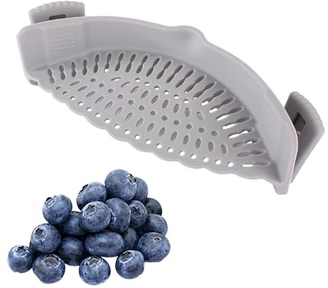 Colador de pasta para olla, colador de ollas, cuenco universal para cocinar a presión, colador de agua, colador de cocina para todos los cuencos, ollas y sartenes