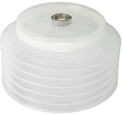 Elprico Drill Dust Bowl Transparent Hole Saw Dust Cover, Easy to Clean and Durable, for Plasterboard and Ceiling Perforation