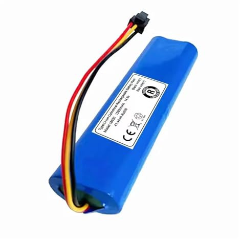 Batteria For Aspirapolvere: Batteria Da 14,8 V 12800 MAh For Spazzatrice CEN546 For La Pulizia Del Robot, Compatibile Con Jisiwei, For Aspirapolvere I3 Carlos Alemany(6800mAh)