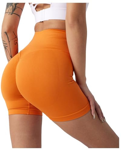 HTNEDNST Radlerhose Damen Bauchweg Unterhosen Sommer Sporthose Hohe Taille Shorts Kurze Blickdicht Leggings Shaping Fahrradhose Elastisch Hotpants Für Yoga Gym Fitness