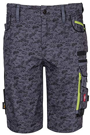 Engelbert Strauss ARBEITSSHORTS Pixel (46-58), Größe 48, Qualitative Arbeitskleidung