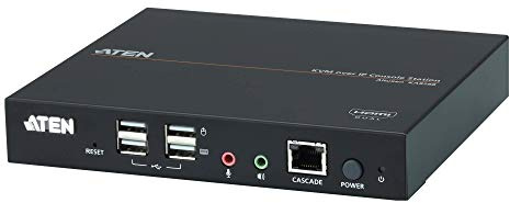 ATEN KA8288 KVM-Konsolen-Station, Dual HDMI, USB, Audio, KVM Over IP