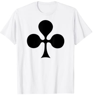 Spielkarte Herz Karo Kreuz Pik Karneval Gruppen Kostüm Karte T-Shirt
