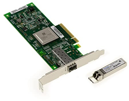 KALEA-INFORMATIQUE Carte contrôleur PCIe réseau LAN 8G Fibre SFP+ QLOGIC QLE2560 avec Module LC MMF SFP+ 850nm fourni