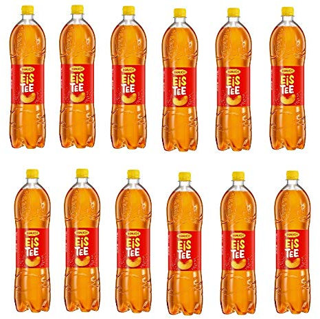 12 Flaschen Rauch Eistee Pfirsich a 1500ml inc. 3.00€ EINWEG Pfand (18 Liter)